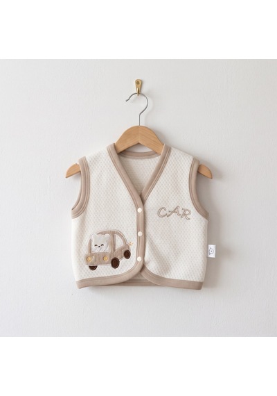 Tonton Baby Bebek Yelek 342 Kahve