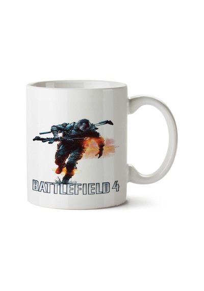 Battlefield-hardline 1 .png İki Tarafı Baskılı Kupa Bardak Çok Renkli