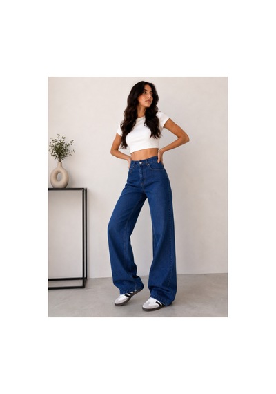 Kene Jeans Lacivert Arka Kemer Derili Cep Nakışlı Bol Paça Denim/kot Jeans Pantolon Lacivert Kene Jeans Lacivert Arka Kemer Derili Cep Nakışlı Bol Paça Denim/kot Jeans Pantolon Lacivert