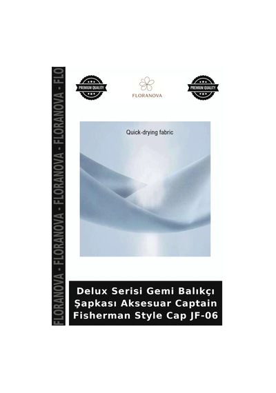 Floranova Delux Serisi Gemi Balıkçı Şapkası Aksesuar Captain Fisherman Style Cap Jf-06 Çok Renkli