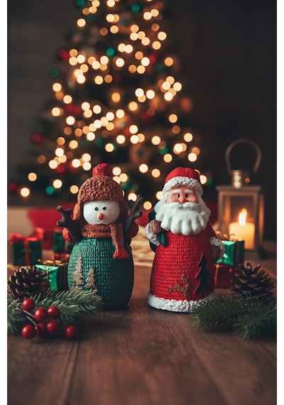 Kardan Adam Noel Baba Yılbaşı, New Year, Yeni Yıl Hediye Biblo 01