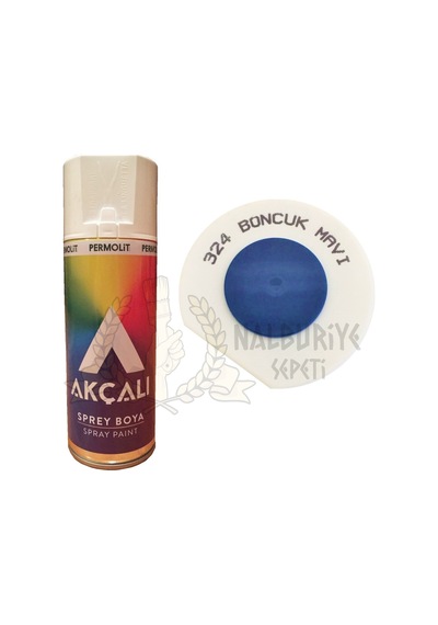 Akçalı Boncuk Mavi Sprey Boya 400 ML - Ral5017 - 324