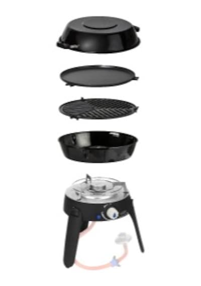 Aygaz Safari Chef 30 Lp Barbekü - Tüplü Gümüş - Siyah