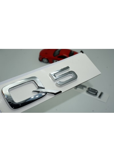 Audi Q5 45 TFSi Krom ABS 3M 3D Bagaj Yazı Logo Ürün