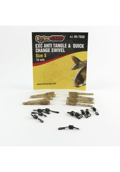 Exc Anti Tangle & Quick Change Swivel/ 10 Sets
