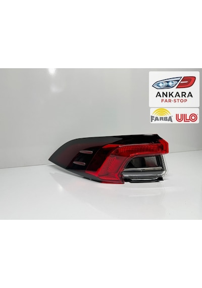 Toyota Corolla 2019 - 2025 Sedan Stop Lambası Sol Dış  Farba - Ulo - Ledsiz Tip -