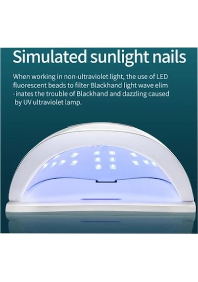 Sun UV X5 Max Kalıcı Oje Ve Protez Tırnak Kurutucu 45 Led 120 W