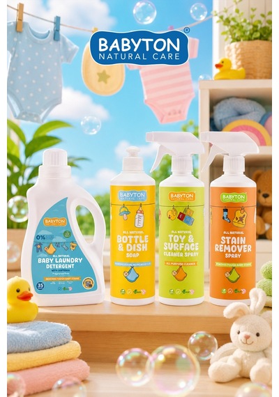Babyton Oyuncak ve Mama Sandalyesi Temizleyici Sprey 500 ML