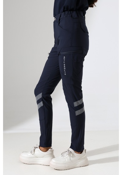 Acil Sağlık Paramedik Outdoor Yazlık Kadın Pantolon - Lacivert