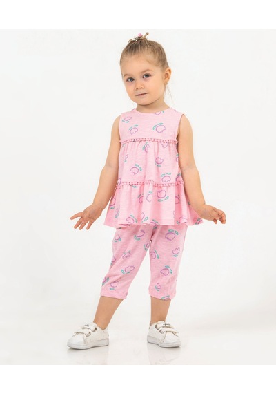 Harika Kids Kız Bebek Tunik Model Alt-üst Takım 001
