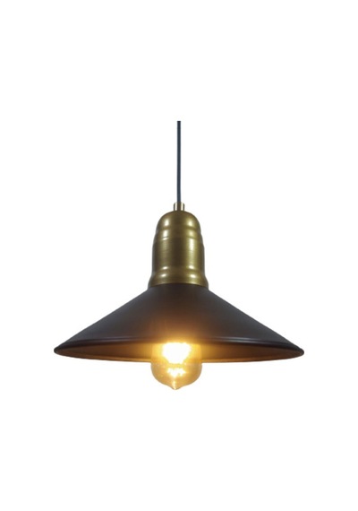 Retro Rustik Metal Sarkıt Avize Siyah Ve Eskitme En 28 Cm Siyah