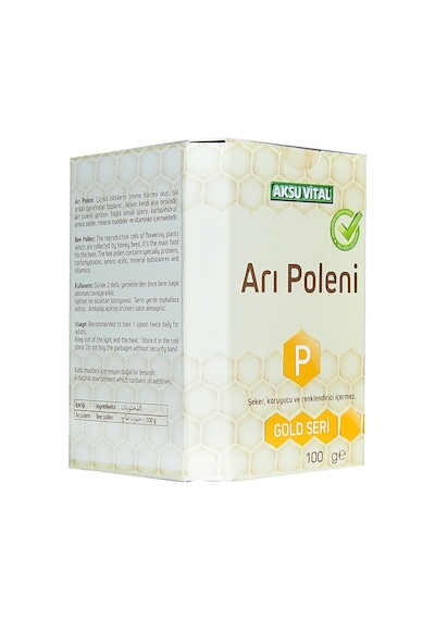 Aksu Vital P Gold Serisi Arı Poleni 100 G