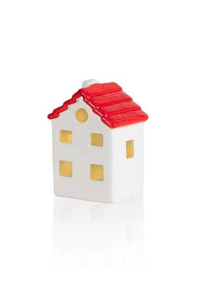 Dekoratif Led Işıklı Yılbaşı Evi 8x6x12 Cm Dekoratif Led Işıklı Yılbaşı Evi