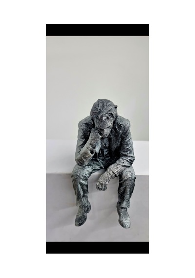 Joker Oturan Figür 10 Cm