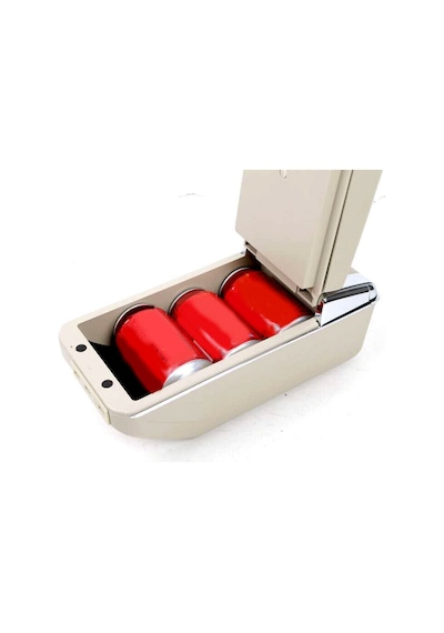 Kromajlı 6 USB Portlu Süper Lüks Kol Dayama Kolçak