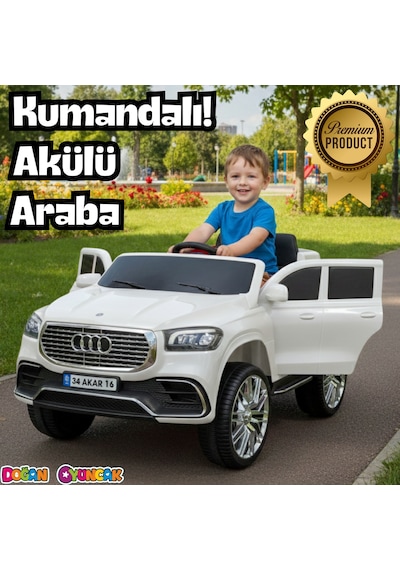 Admire Gt Beyaz Uzaktan Kumandalı 4x2 12 Volt Akülü Araba - Rc Audi Akülü Araba Audi Akülü Araç Çok Renkli