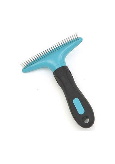 M-pets Köpekler İçin Tırmık Tarağı Mavi Siyah 12x15 Cm 244-70005.01