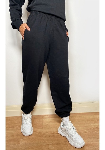 Plt Design Eşofman Takımı Sweatshirt Jogger - Siyah Baskılı Oversize Şardonlu Bisiklet Yaka Siyah Plt Design Eşofman Takımı Sweatshirt Jogger - Siyah Baskılı Oversize Şardonlu Bisiklet Yaka Siyah