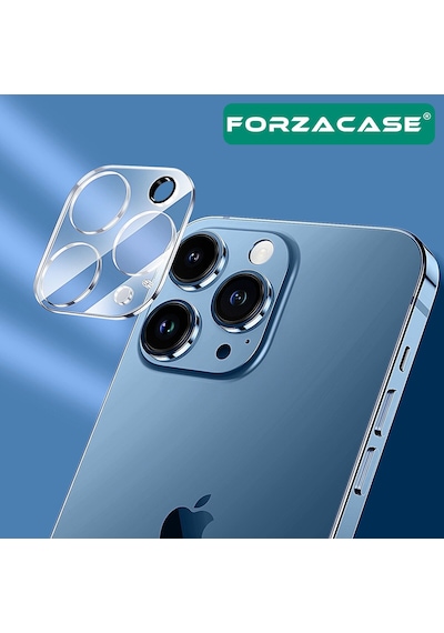 Forzacase Apple Uyumlu iPhone 16 Plus İle Kamera Lens Koruyucu Cam Filmi - Fc378 Renksiz