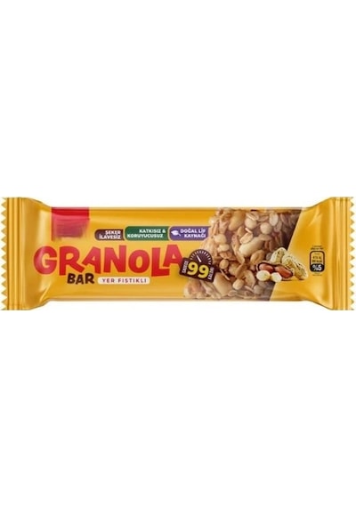 Mey İthalat Granola Bar 25 Gr Fıstık