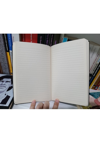 Tarihsiz Siyah Ajanda / Defter - Maradona Kapaklı