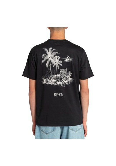 Rvca Evyzt00110 Tiger Beach Ss Tee Erkek Tişört 001