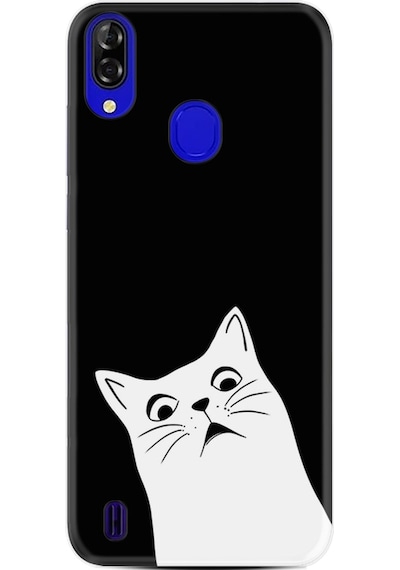 Reeder P13 Blue Kılıf Boyun Askılı Şaşkın Kedi 1900