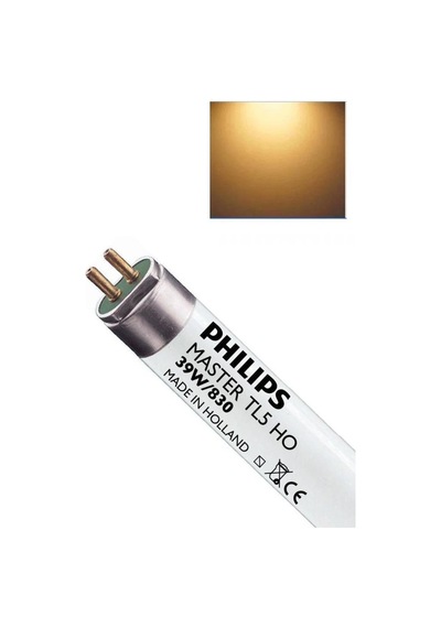 Philips Master TL5 HO 39W/830 T5 Floresan Ampul Sarı 3000K (85 CM)