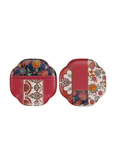 Lucky Art Etro Bone 27 Cm 2li Tabak Seti Lyhd 772 Çok Renkli
