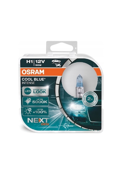 Yeniışıkotomotiv Osram H1 Cool Blue Intense Next Gen 5000K Beyaz Işık