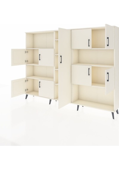 Arges Dolap 10 Raflı 9 Kapaklı 220x30x163 Aytaşı-aytaşı Aytaşı-aytaşı