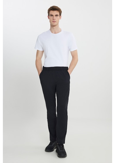 AC&Co / Altınyıldız Classics Erkek Sıyah Pamuklu Standart Fit Normal Kesim Beli Lastikli Cepli Pijama Altı Sıyah Siyah AC&Co / Altınyıldız Classics Erkek Sıyah Pamuklu Standart Fit Normal Kesim Beli Lastikli Cepli Pijama Altı Sıyah Siyah
