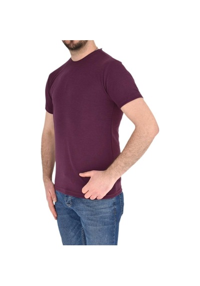 Erkek Sıfır Yaka Tişört T-383 Bgl-St01826