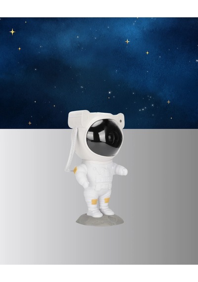 Zenvia 8 Efektli Astronot Galaxy Uyumlu Projektör Uzaktan Kumandalı Led Gece Lambası Znv2026