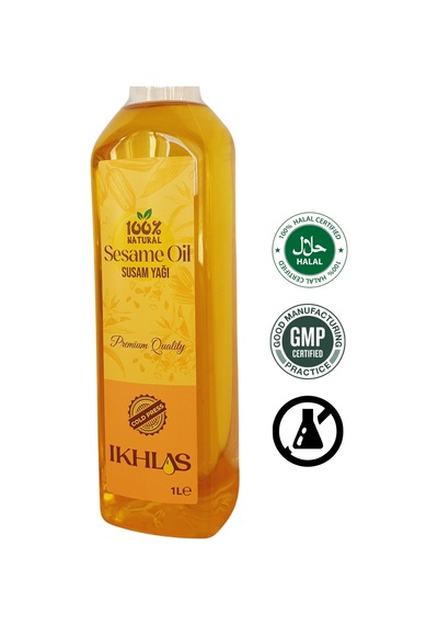 Ikhlas Soğuk Sıkım Susam Yağı 1 L