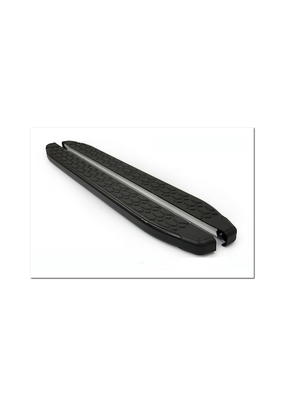 Omsa Line Citroen Nemo Yan Basamak 2008 Sonrası Blackline Mat Siyah Alüminyum Alınlı Yan Koruma Basamak
