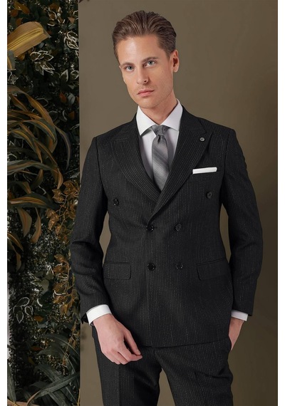Efor Tk 884 Slim Fit Lacivert Klasik Takım Elbise Lacivert
