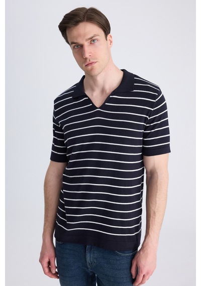 D's Damat Ds Damat Regular Fit Lacivert Pamuklu T-shirt 4hc0600110162 101