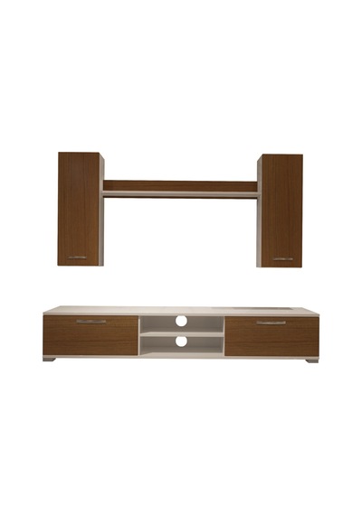 Decoraktiv Eko 5d Slm Dvd Tv Ünitesi Tv Sehpası Beyaz - Ceviz