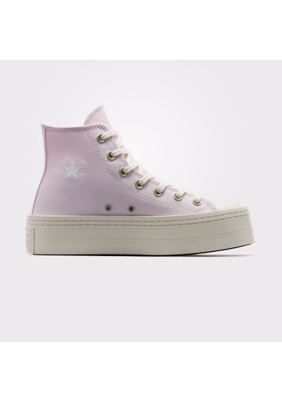 Converse Chuck Taylor All Star Lift Unisex Lila Platform Sneaker Mor