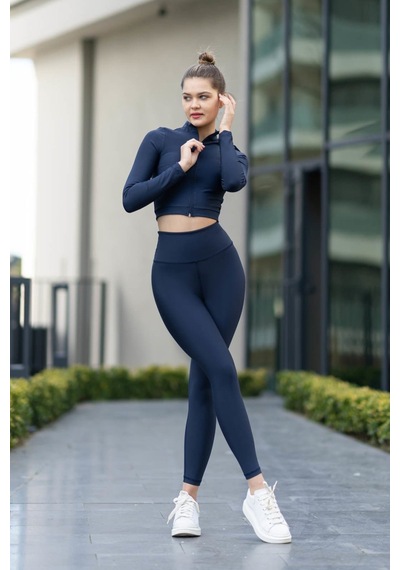 Dar Kesim Spor Tayt Toparlayıcı Fitness Ekstra Yüksek Bel 001