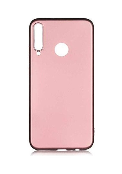 Huawei 8c İle Uyumlu Kılıf Rose Gold Premier Silikon  Esnek İnce Geliştirilmiş Dayanıklı Darbe Karşıtı Koruyucu Yeni Tasarım Huawei 8c, Rose Gold Sku: Zeusb0b354xc6m