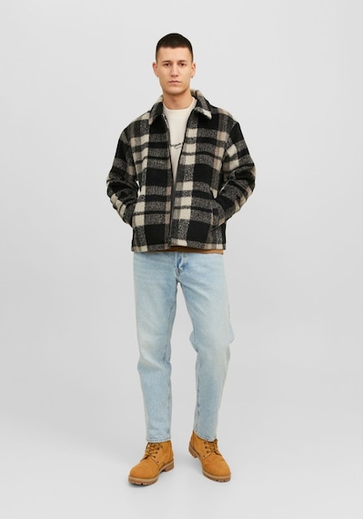 Jack & Jones Yün Görünümlü Ekose Desenli Ceket - Cole 12238915 Chocolate Brown Kahverengi Jack & Jones Yün Görünümlü Ekose Desenli Ceket - Cole 12238915 Chocolate Brown Kahverengi
