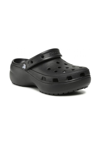 Crocs Classic Platform Clog W Kadın Terlik-23656 siyah