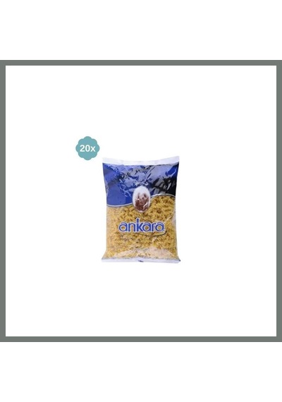 Bezos Ankara Burgu Makarna 500 Gr 20 Adet Mmbz