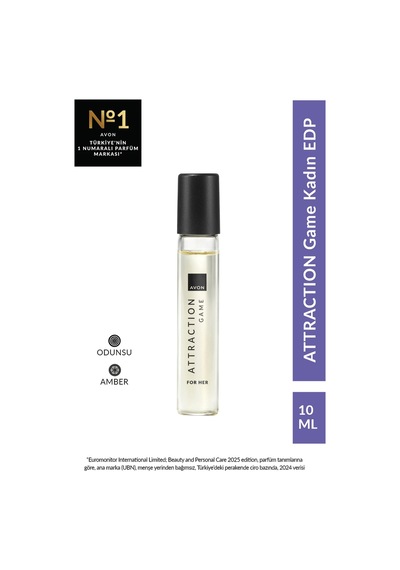 Avon Attraction Game Kadın Parfüm EDP 3 x 10 ML