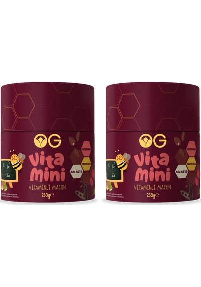 OG natural 2'li Vitamini Vitaminli Macun 230 Gr