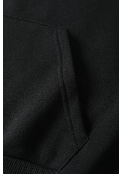 Macklin Sevgili Çift Kombini King Quenn Tasarım Baskılı Kapüşonlu Sweatshirt 2'li Set Siyah Beyaz Mck1473 Çok Renkli