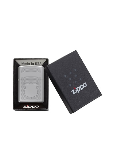Zippo Name Plate W/shield Çakmak