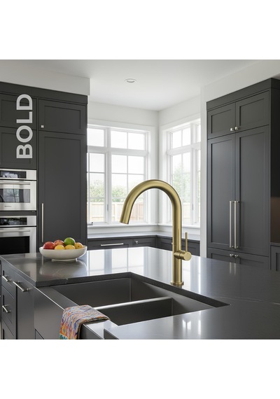 Newarc Bold Mat Gold Mutfak Eviye Bataryası 910738 Altın